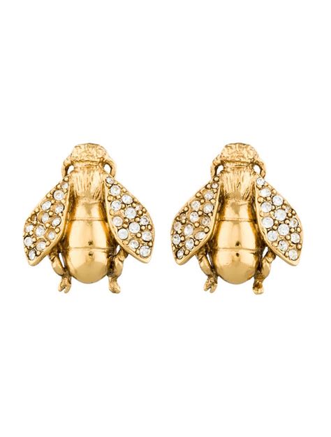 dior bumblebee|Christian Dior Bumble Bee Earrings .